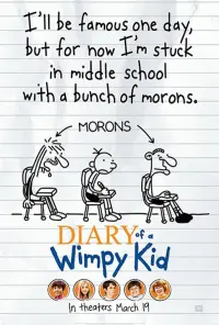 Poster to the movie "Diary of a Wimpy Kid" #296177