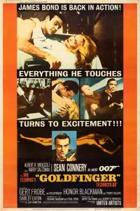 Poster to the movie "Goldfinger" #222803