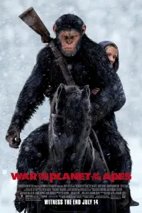 Poster to the movie "War for the Planet of the Apes" #23434