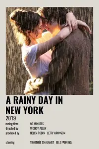 Poster to the movie "A Rainy Day in New York" #586558