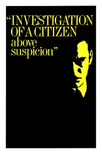 Poster to the movie "Investigation of a Citizen Above Suspicion" #175931