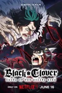 Poster to the movie "Black Clover: Sword of the Wizard King" #16496