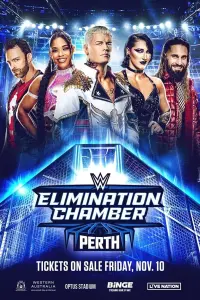 Poster to the movie "WWE Elimination Chamber: Perth - Kickoff" #369469