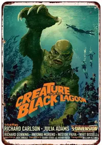 Poster to the movie "Creature from the Black Lagoon" #114627