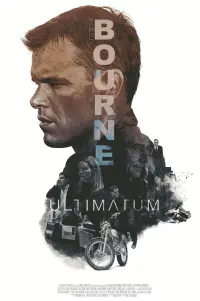 Poster to the movie "The Bourne Ultimatum" #216402