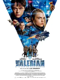 Poster to the movie "Valerian and the City of a Thousand Planets" #39802