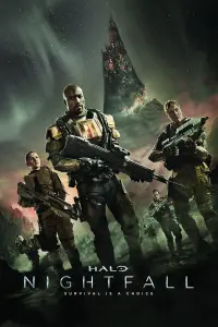 Poster to the movie "Halo: Nightfall" #113199