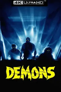 Poster to the movie "Demons" #274683