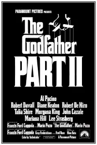 Poster to the movie "The Godfather Part II" #22720