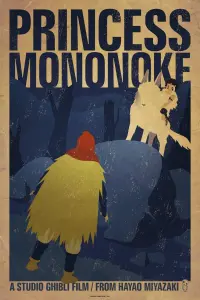 Poster to the movie "Princess Mononoke" #33648