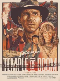 Poster to the movie "Indiana Jones and the Temple of Doom" #41844