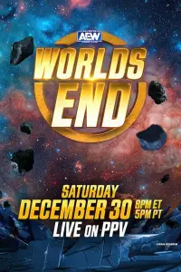 Poster to the movie "AEW Worlds End" #196635