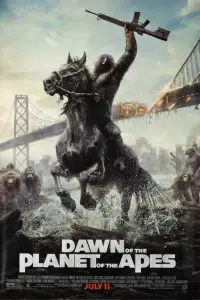 Poster to the movie "Dawn of the Planet of the Apes" #155328