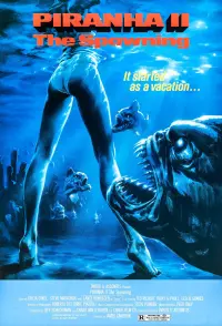 Poster to the movie "Piranha II: The Spawning" #97099