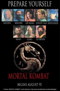 Poster to the movie "Mortal Kombat" #533865