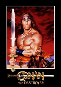 Poster to the movie "Conan the Destroyer" #86703