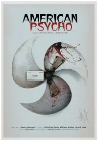 Poster to the movie "American Psycho" #25398