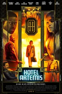 Poster to the movie "Hotel Artemis" #307152