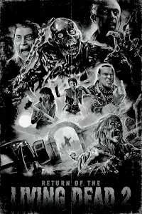 Poster to the movie "Return of the Living Dead Part II" #621413