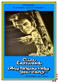 Poster to the movie "Any Which Way You Can" #87164