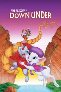 Poster to the movie "The Rescuers Down Under" #274480