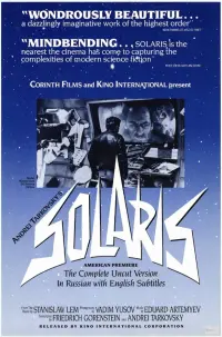 Poster to the movie "Solaris" #70033