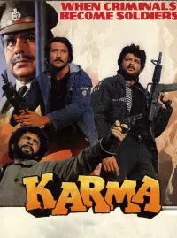 Poster to the movie "Karma" #498870