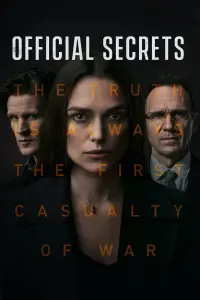 Poster to the movie "Official Secrets" #103870