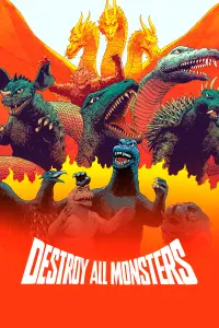 Poster to the movie "Destroy All Monsters" #141664