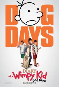 Poster to the movie "Diary of a Wimpy Kid: Dog Days" #292239