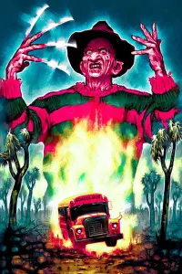 Poster to the movie "A Nightmare on Elm Street Part 2: Freddy