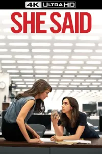 Poster to the movie "She Said" #141474