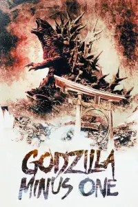 Poster to the movie "Godzilla Minus One" #193314