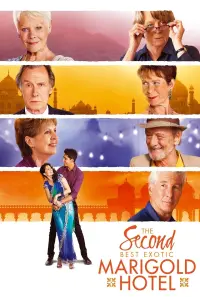 Poster to the movie "The Second Best Exotic Marigold Hotel" #159221