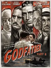 Poster to the movie "The Godfather Part II" #173591