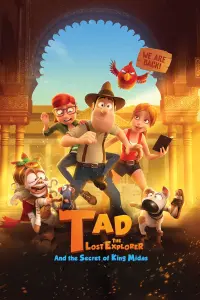 Poster to the movie "Tad, the Lost Explorer, and the Secret of King Midas" #272667