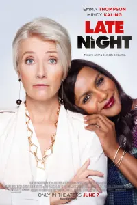 Poster to the movie "Late Night" #145163