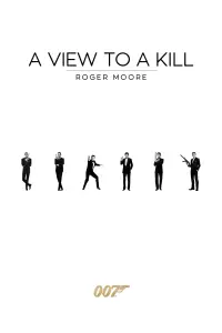 Poster to the movie "A View to a Kill" #295800