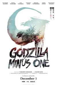 Poster to the movie "Godzilla Minus One" #21934