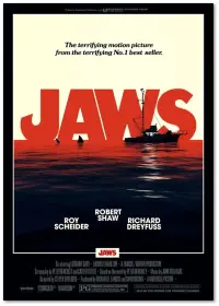 Poster to the movie "Jaws" #370555