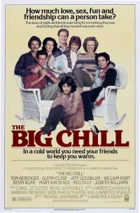 Poster to the movie "The Big Chill" #256852