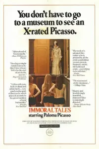 Poster to the movie "Immoral Tales" #107403