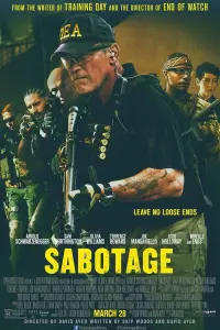 Poster to the movie "Sabotage" #337042