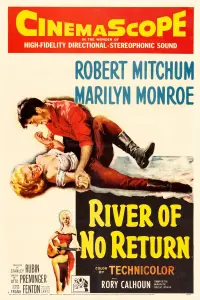 Poster to the movie "River of No Return" #272895