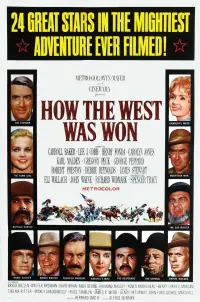 Poster to the movie "How the West Was Won" #244835