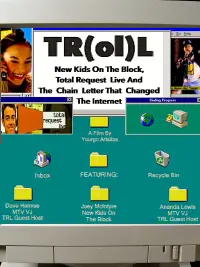 Poster to the movie "TR(ol)L: New Kids on the Block, Total Request Live and the Chain Letter That Changed the Internet" #367931