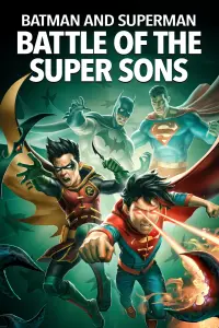 Poster to the movie "Batman and Superman: Battle of the Super Sons" #68922