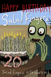 Poster to the movie "Salad Fingers 20th Anniversary Special" #523093