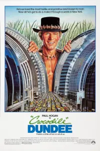 Poster to the movie "Crocodile Dundee" #287414