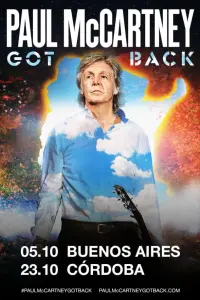 Poster to the movie "Paul McCartney: Got Back - Live at River Plate Stadium" #590837